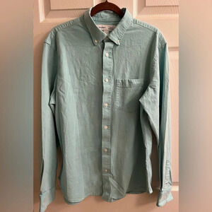 MEN’S ~OLD NAVY~ AUQUA BLUE SHIRT~LG NWOT